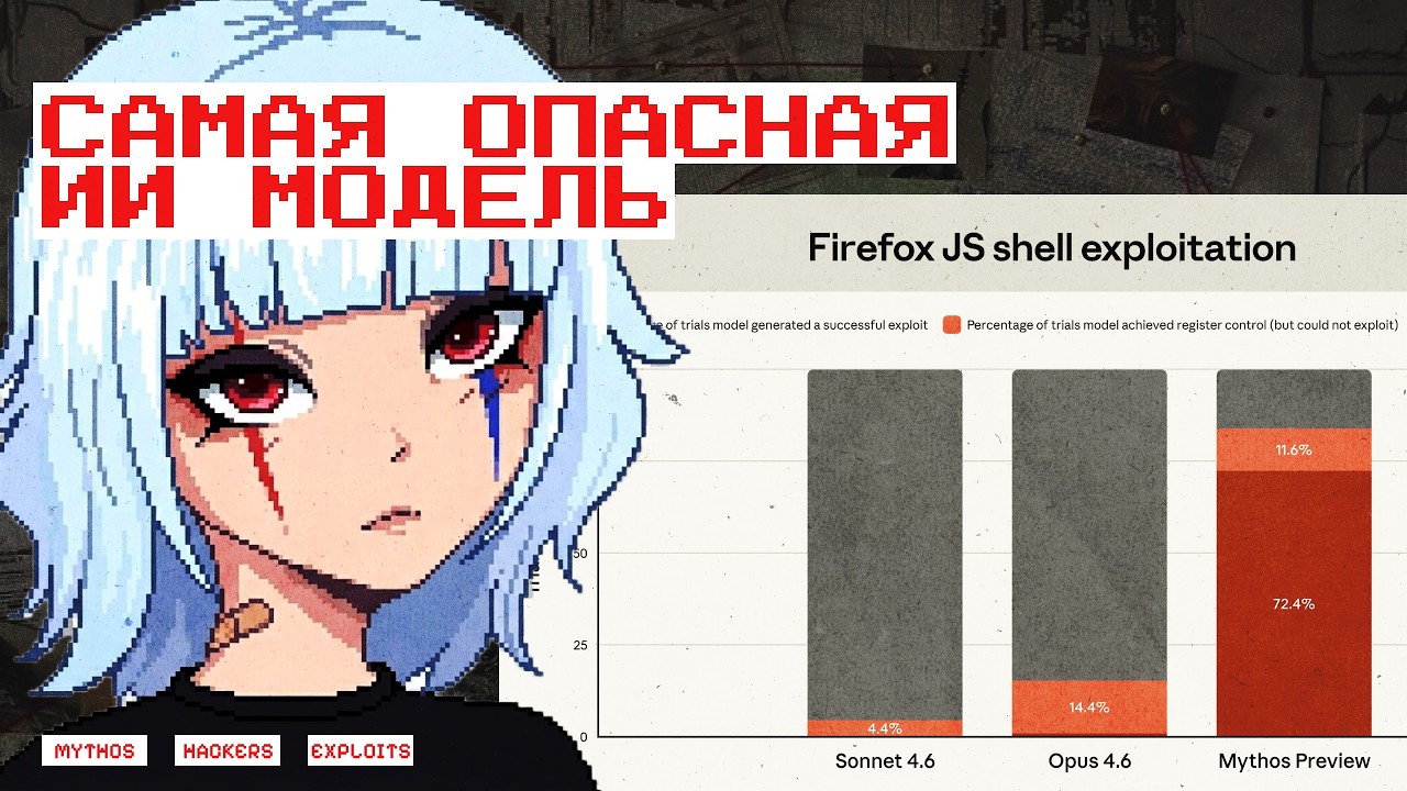 Самая ОПАСНАЯ ИИ-модель: Claude Mythos