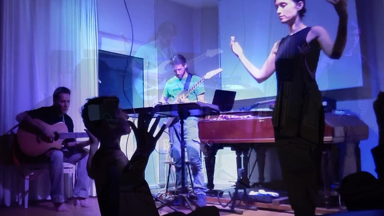 1st spontaneous group experimental avant-garde event at Tzlil-Na, 2nd part