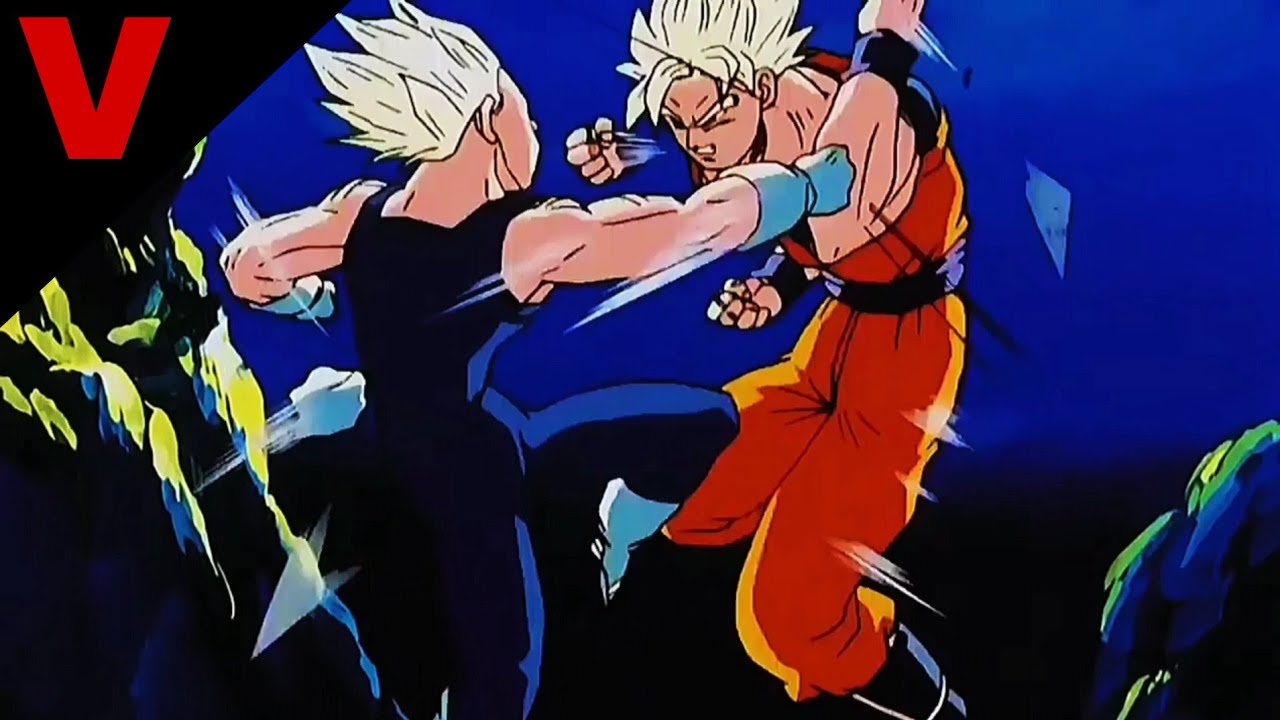Son Goku vs Majin Vegeta AMV Lil Nas x Michael Jackson