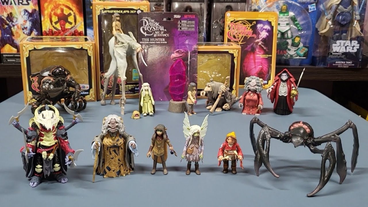 THE DARK CRYSTAL: AGE OF RESISTANCE ReAction Figures REVIEW: Rian, Deet, Hup, Aughra, Hunter & More