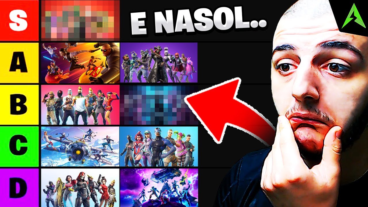 DAU NOTA *FIECARUI* SEZON din Fortnite ! (Tier List)