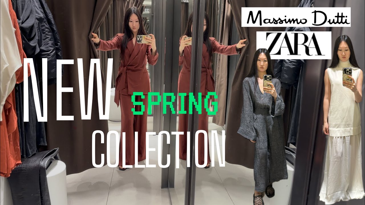 Shopping vlog Massimo Dutti / ZARA / New spring collection / Новая коллекция / Шопинг с примеркой 