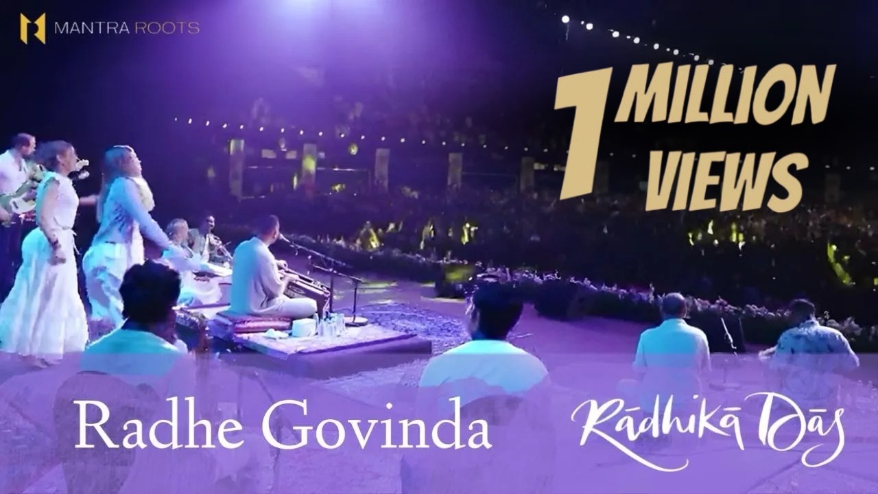 Radhe Govinda — Radhika Das — LIVE Kirtan at The DOME SVP Stadium, Mumbai