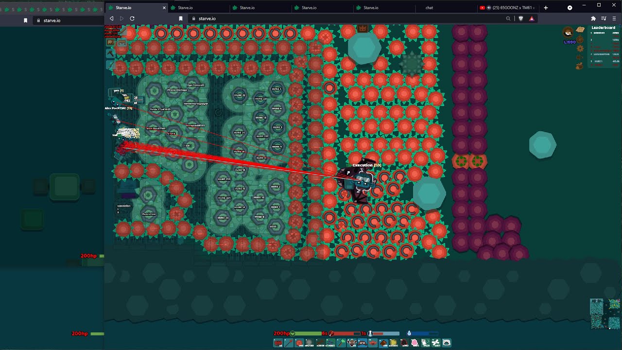 Raid 4KK + Kills + 10m Hs | Starve.io