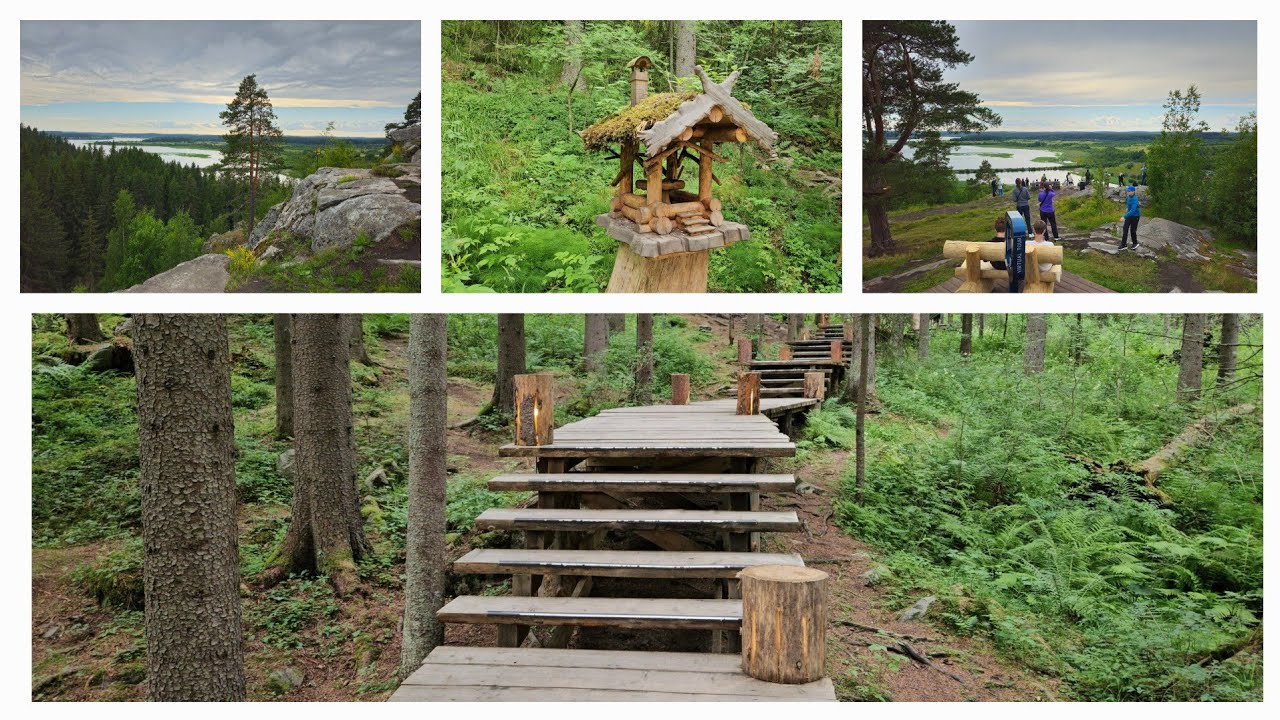 Карелия. Сортавала. Гора Паасонвуори (Паасо). Karelia. Sortavala. Mount Paasonvuori (Paaso)