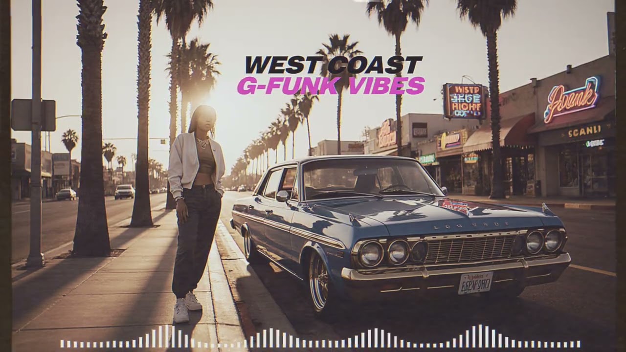 🌴 West Coast G-Funk Hits DIFFERENT at Sunset 🚗 Cali Cruise