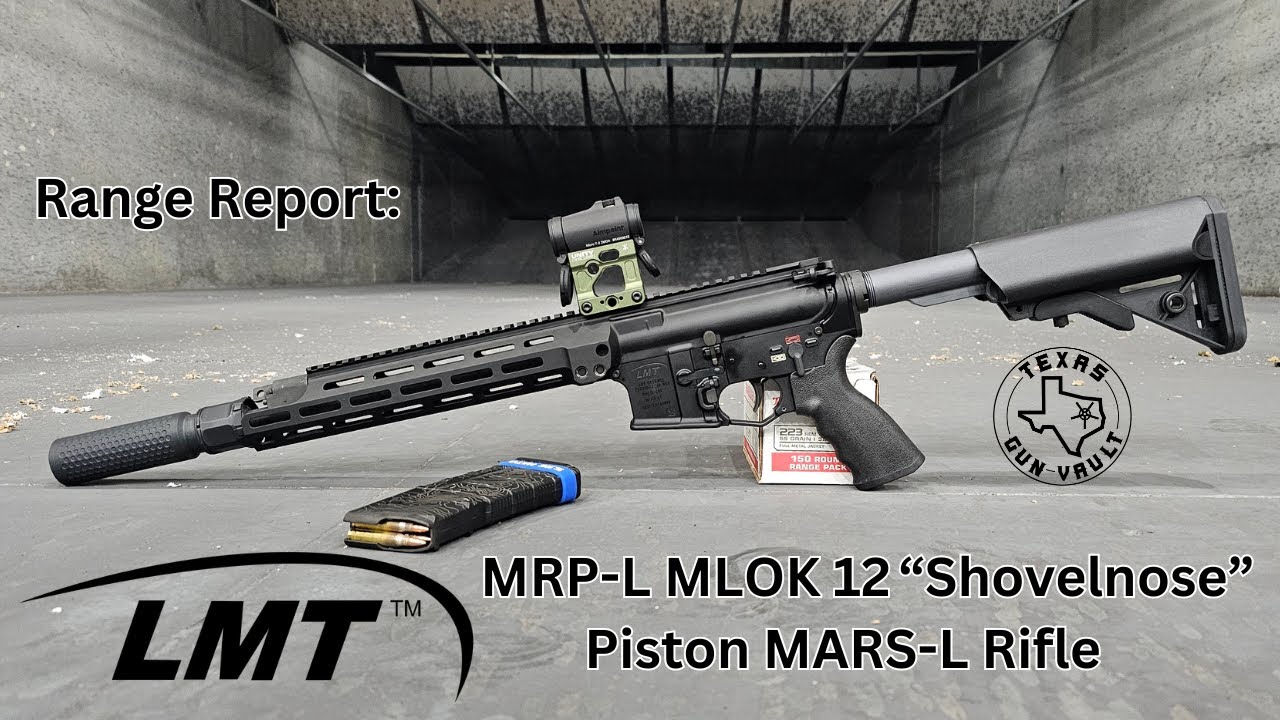 Отчет о полигоне: LMT (Lewis Machine & Tool) MRP-L MLOK 12 «Лопатоносая» поршневая винтовка