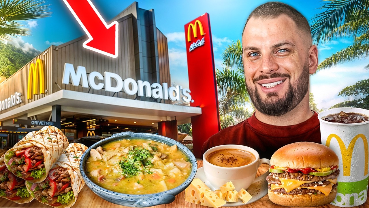 KEBAB I CZEKOLADA Z ŻÓŁTYM SEREM, TEST MCDONALDS