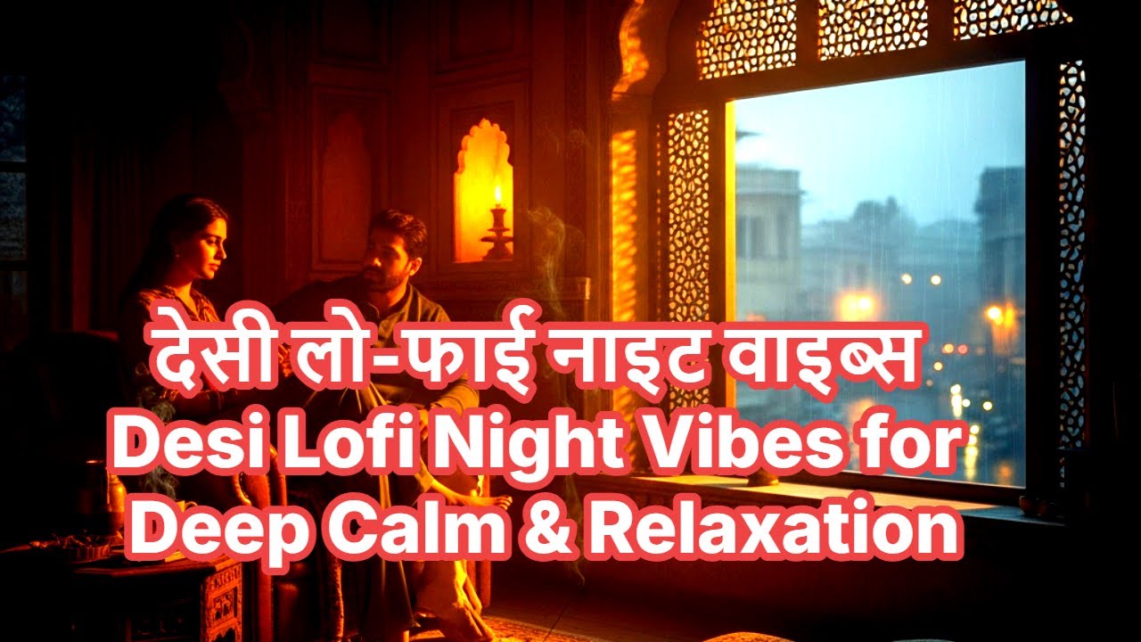 देसी लो-फाई म्यूज़िक | Desi Lofi Music for Night Focus & Relax