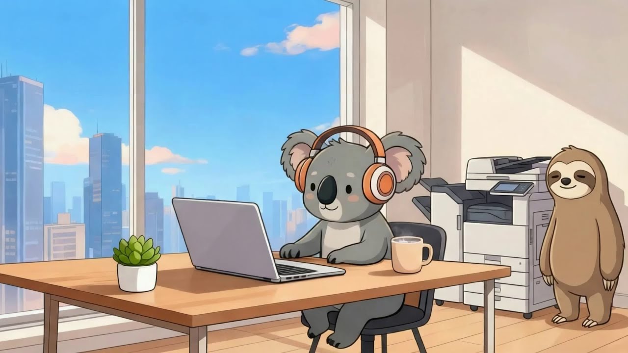 Chillhop Work Music | Cozy Lofi Beats to Focus and Relax