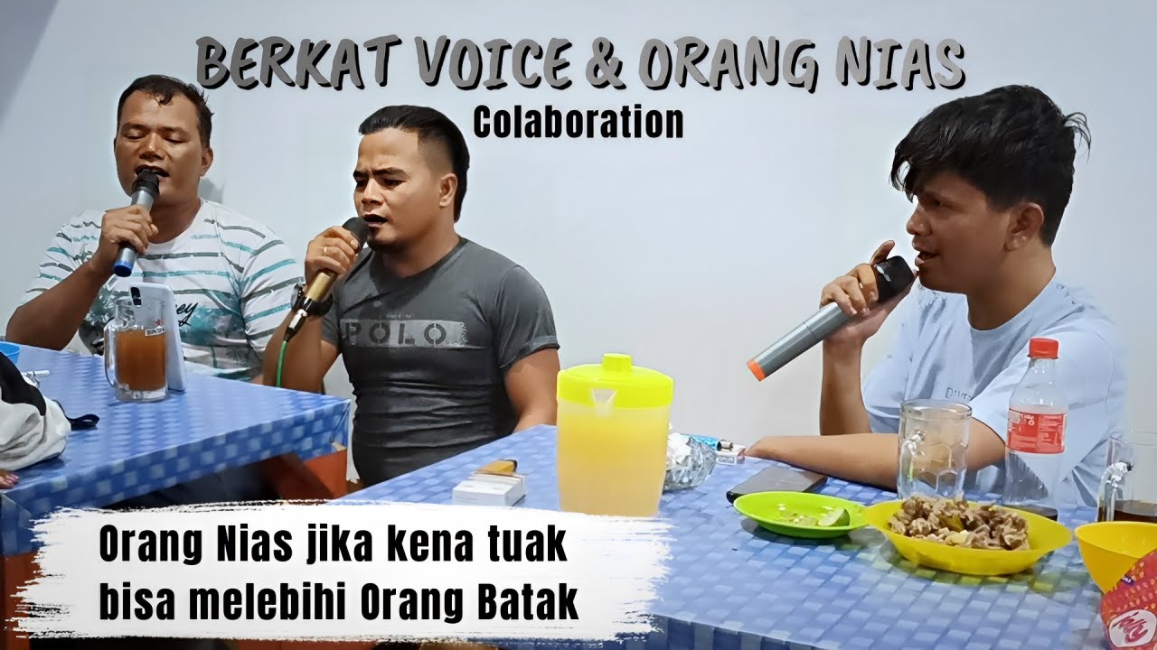 Berkat Voice Feat Orang Nias - Anju Ma Au | Suara Satu Dan Tiga Sama-sama Tinggi | Cover Lapo Tuak
