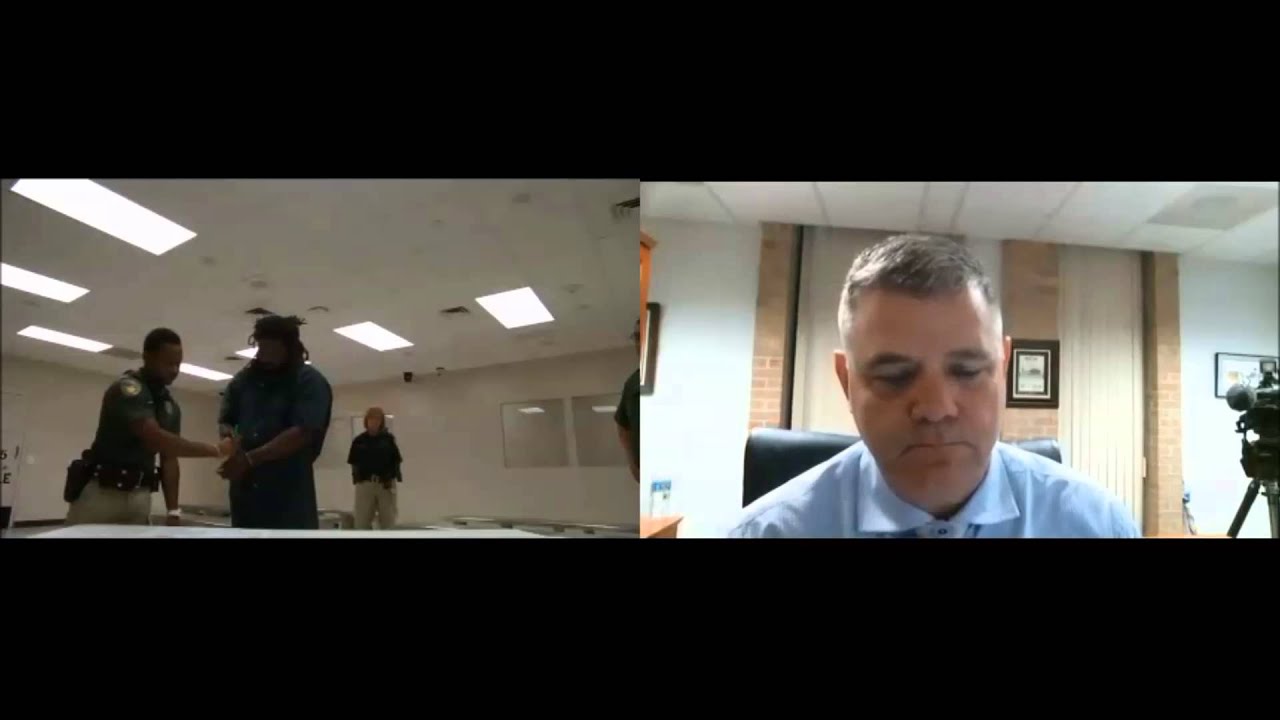 Footage of Jesse Matthew's first court appearance