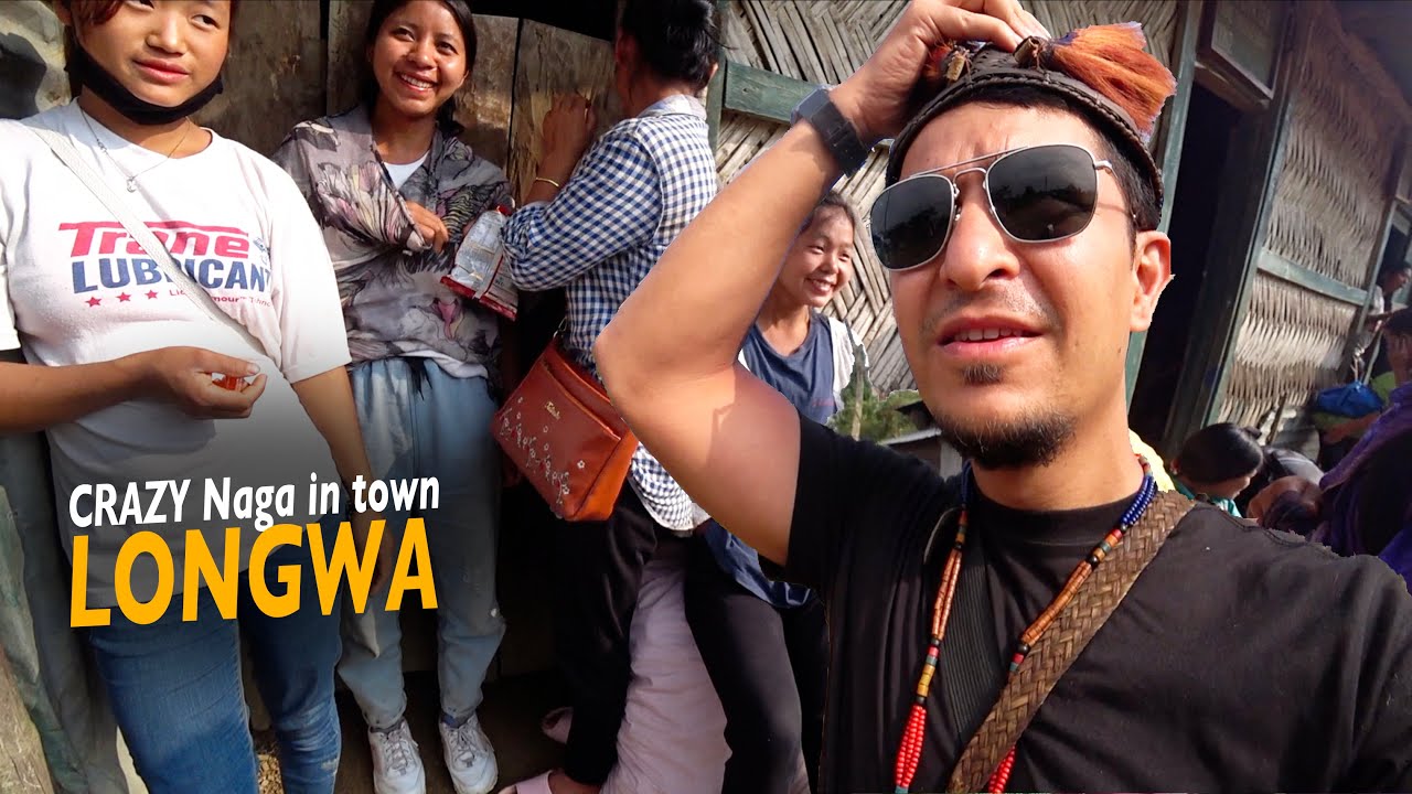 Crazy Naga in Town (Longwa, Nagaland)