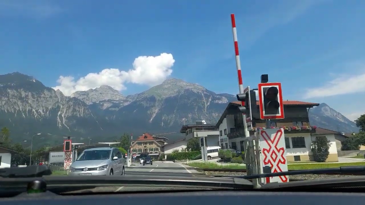 #zillertal#Autofahrt im Zillertal, Tirol, Austria