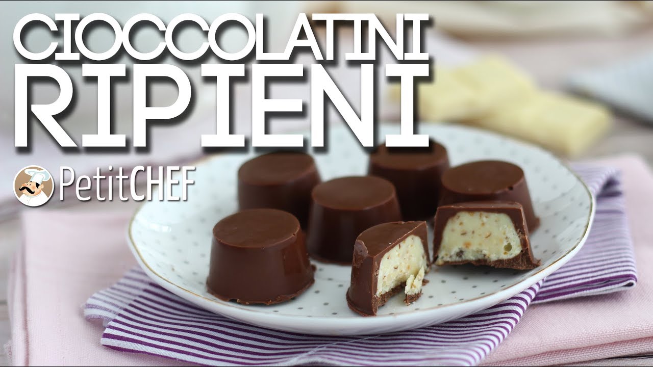 Cioccolatini ripieni (versione kinder shocko-bons) - Ricetta facile, Tutorial PetitChef.it