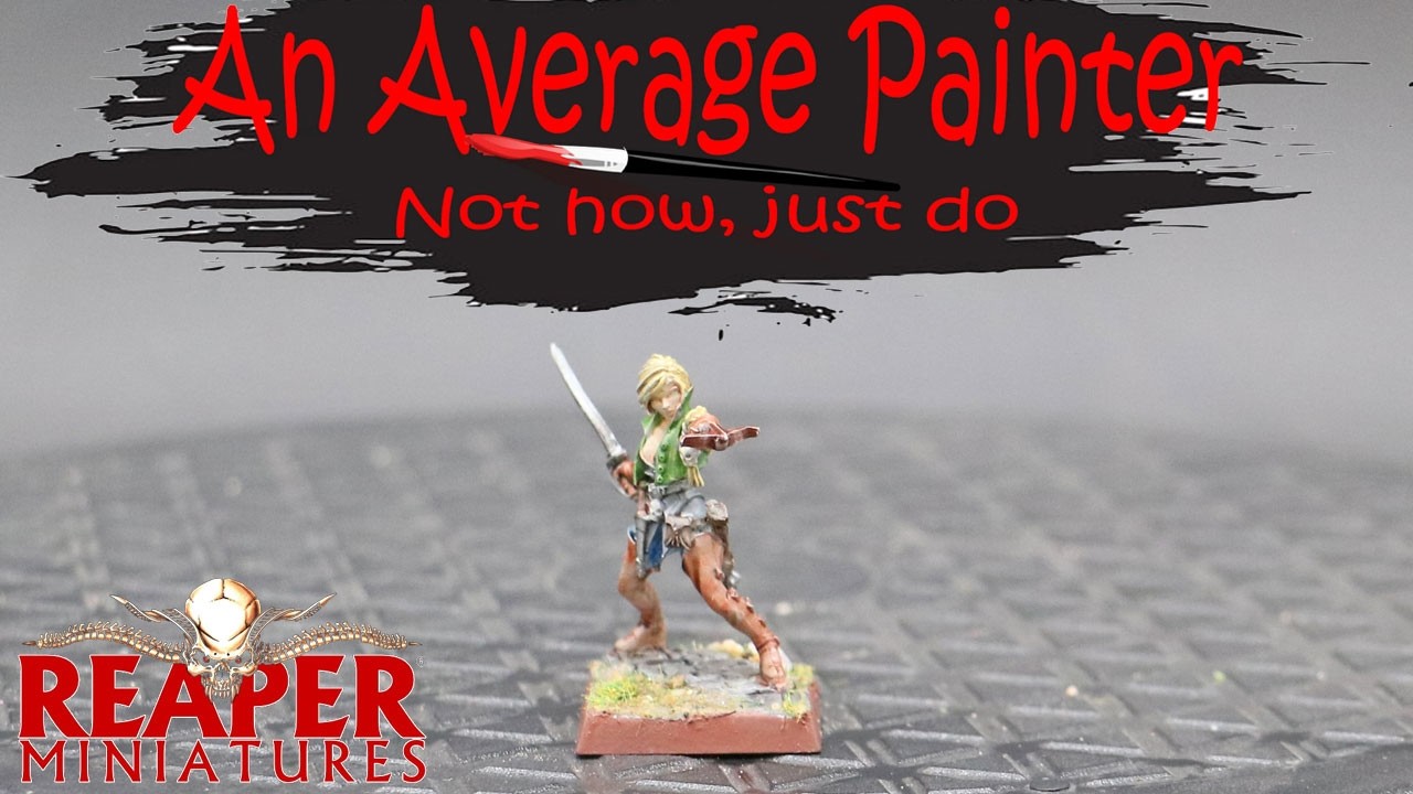 TIMELAPSE - Painting Damaris Walmund, Duskward (03844) from Reaper Miniatures