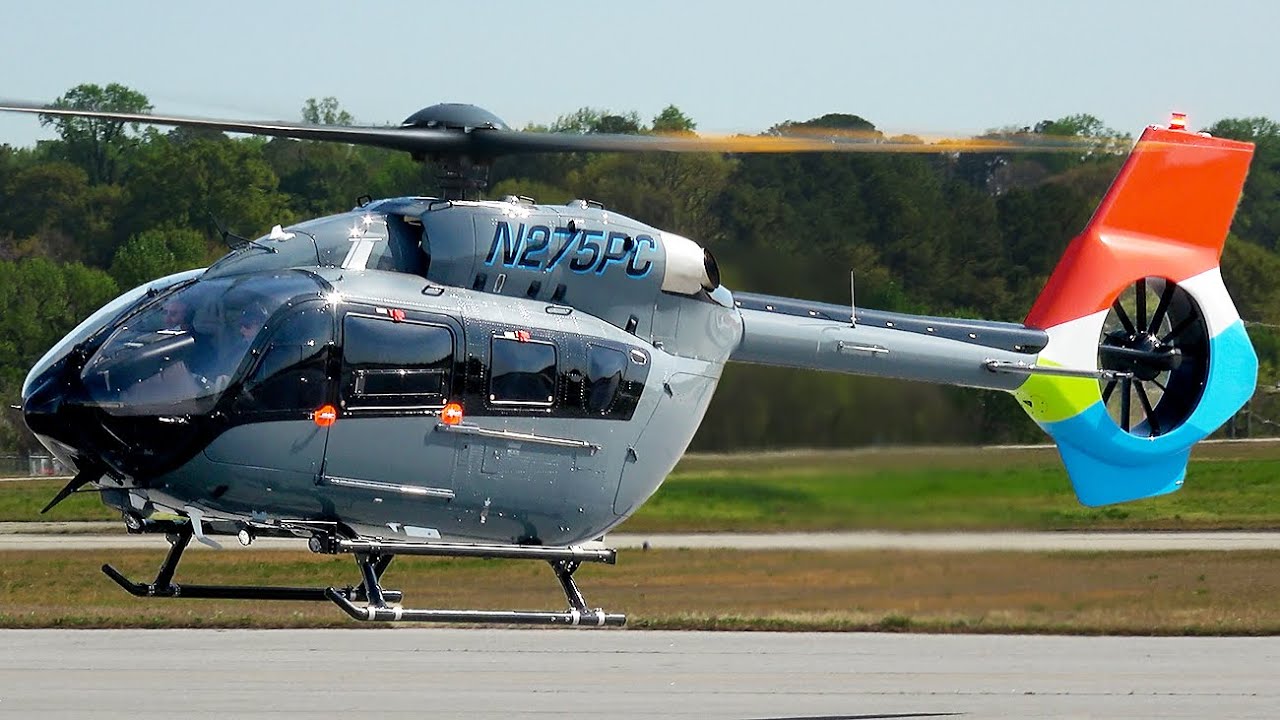 Brand New Vip H145 Helicopter – Epic Close-Up Landing, Takeoff, and more