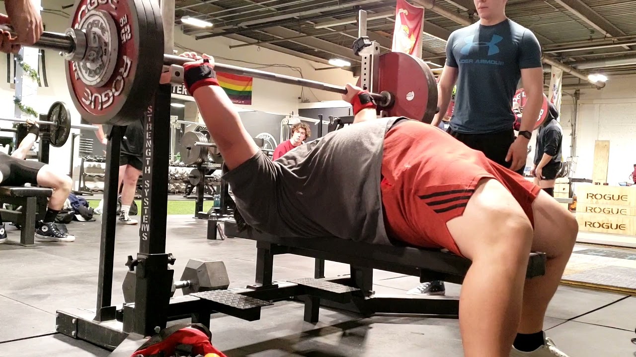 185KG Bench PR (407LBS) @ RPE 9
