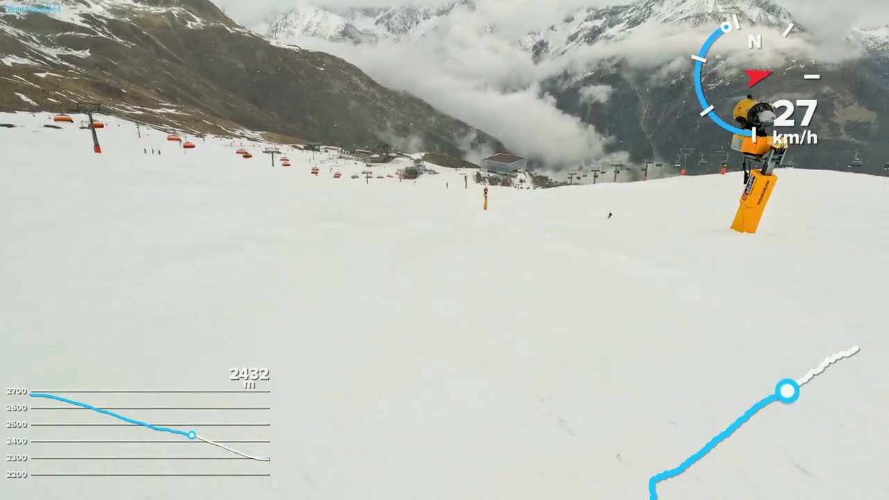 Sölden - Piste 13 🔵 (25.04.2025)