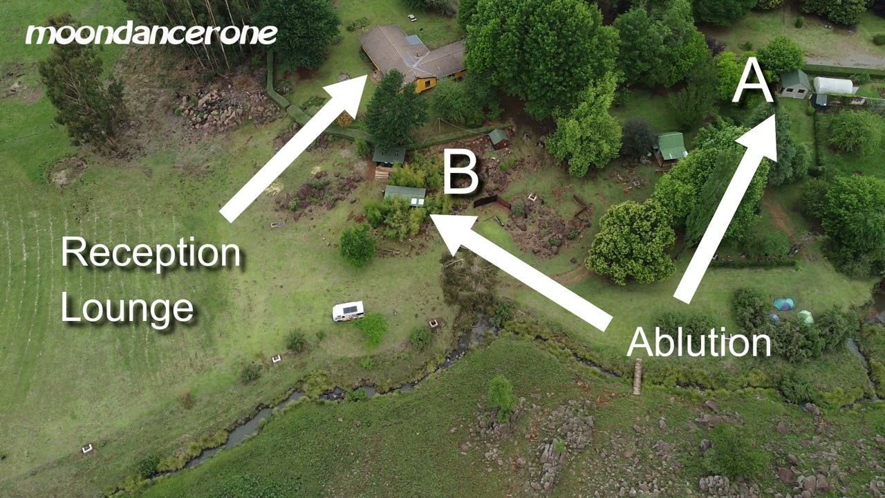 Khotso Campsite layout and my view of the camp