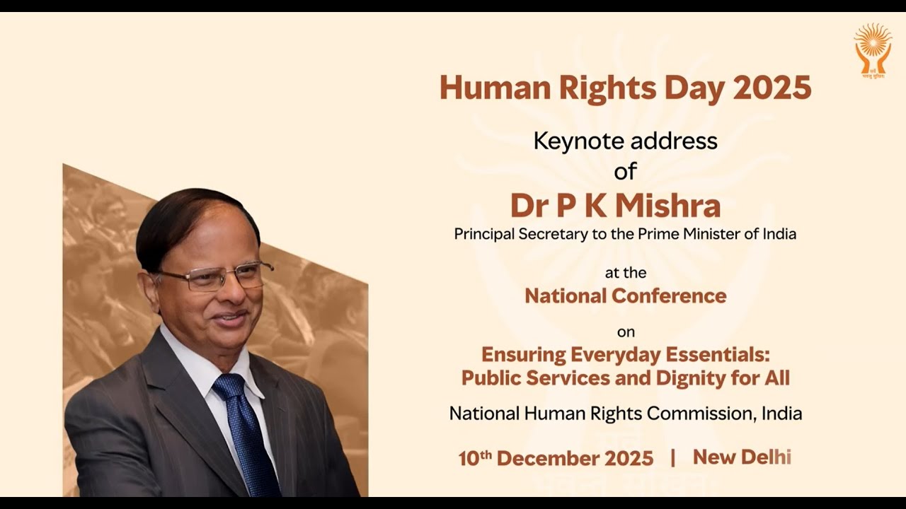 Keynote address of Dr. P. K. Mishra, Principal Secretary to the Prime Minister