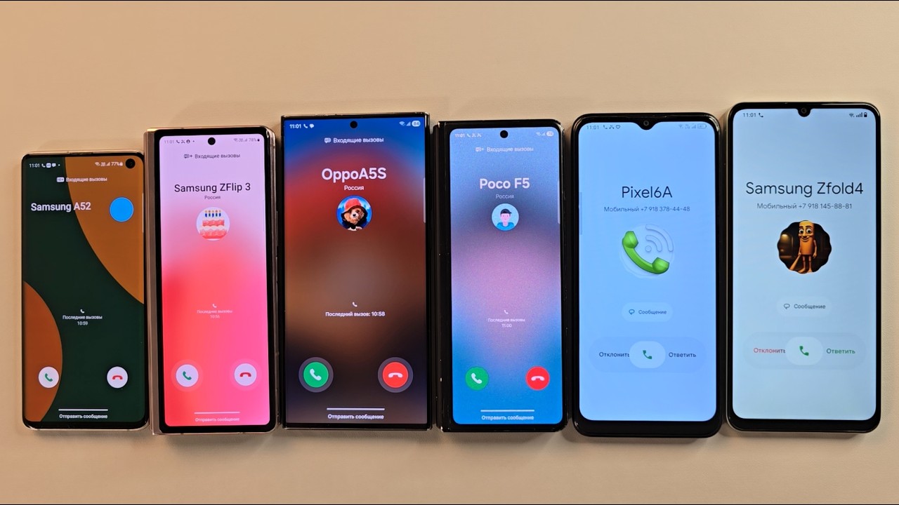 Guess Who Incoming call Samsung S10 Samsung Fold2 Samsung S23u Samsung Fold3 TCl 30b Realme 60X