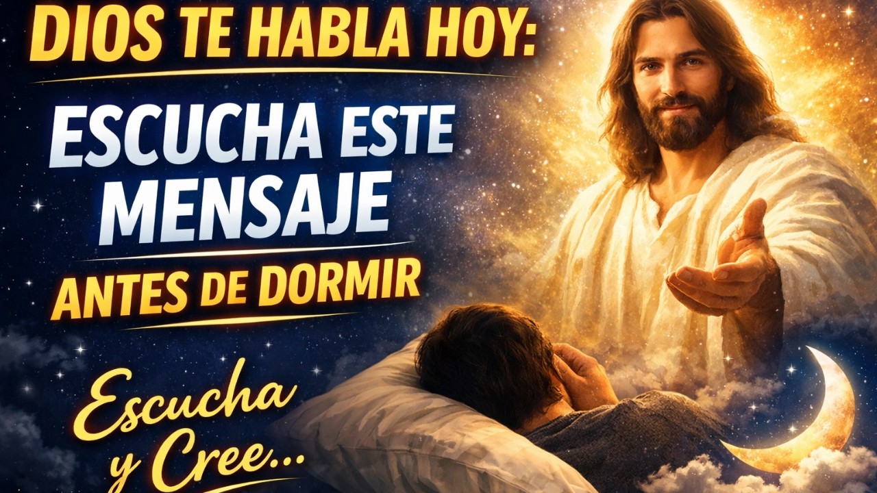 “Dios te Habla Hoy: Escucha Este Mensaje Antes de Dormir”