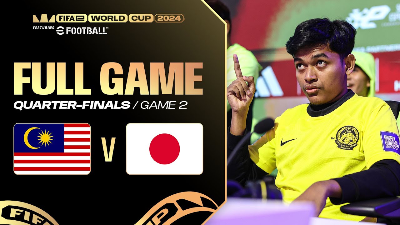 FeWCeFootball Mobile | MALAYSIA v JAPAN | QUARTER-FINALS | G2 FULL MATCH