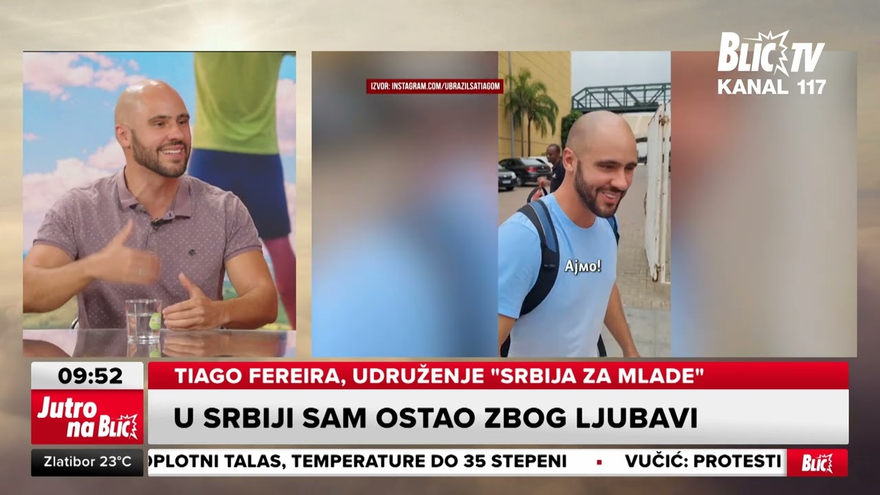 Tiago je NAJPOPULARNIJI BRAZILAC u SRBIJI: 