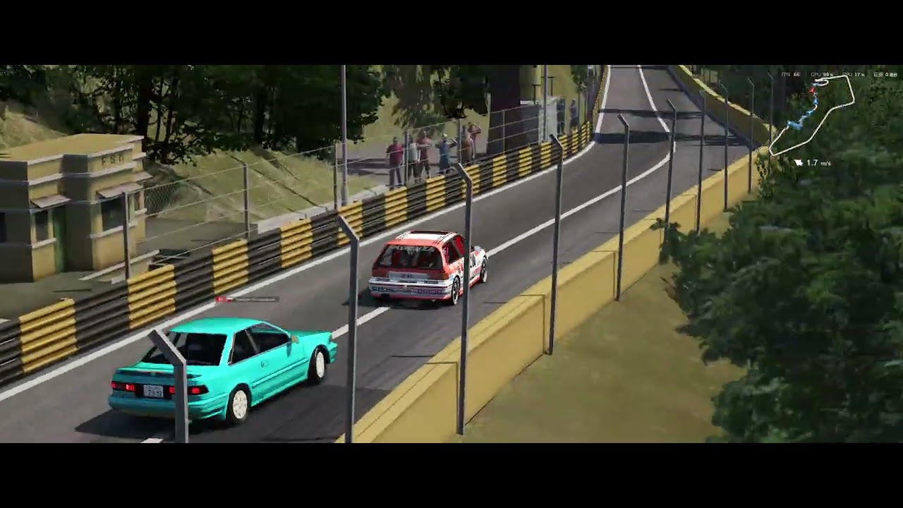 Assetto Corsa MACAU CUP AT EF9 EK9 AE92