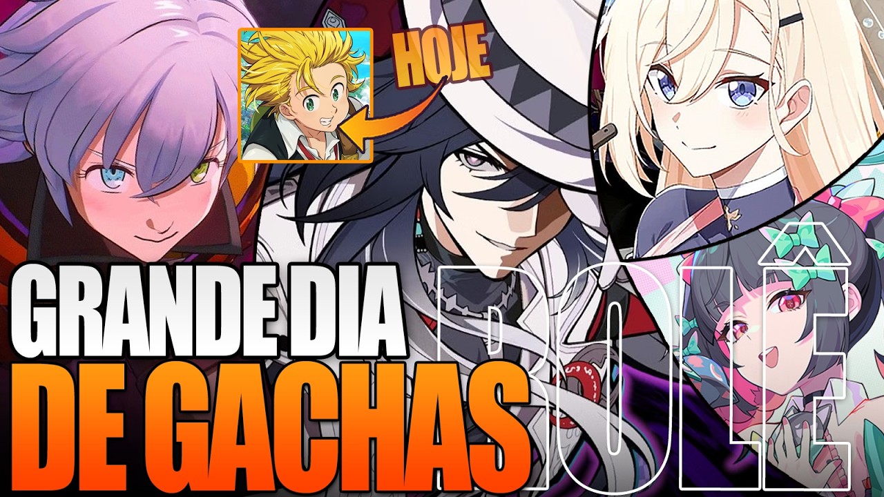 ROLÊ DOS GACHAS - LANÇAMENTOS INCRIVEIS PARA ESSA SEMANA
