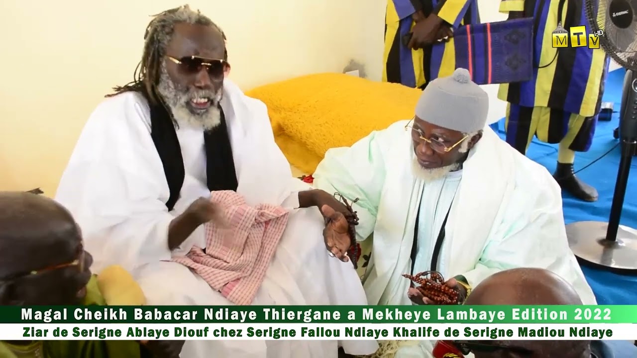 Magal Cheikh Babacar Thiergane 2022: Ziar de S. Laye Diouf chez S. Fallou Ndiaye Khalif de S. Madiou