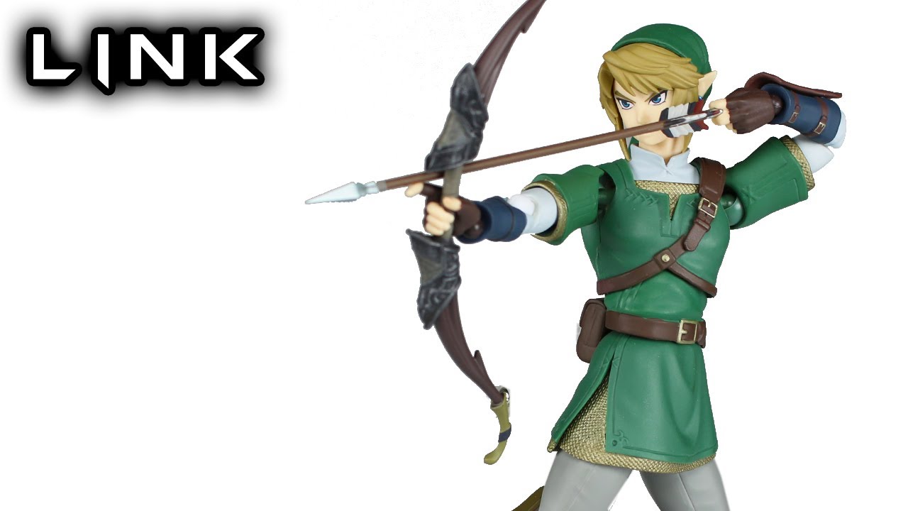 Figma LINK The Legend of Zelda: Twilight Princess Action Figure Toy Review