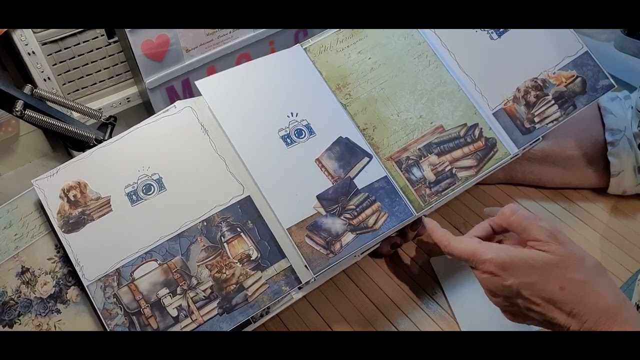 TUTO ALBUM LOVELY WHEN YOU READ - PRÉSENTATION FINALE