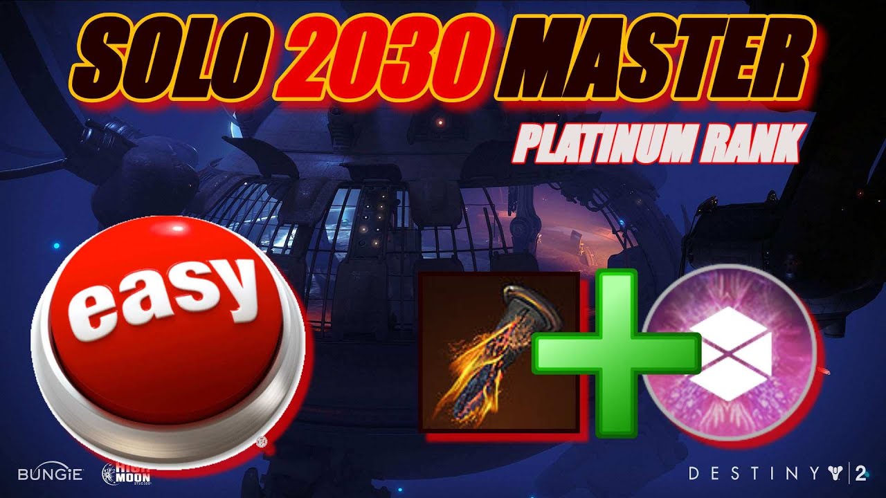 EASILY If You WATCH - Solo Flawless 2030 Master Nightfall - Warden Of Nothing (Platinum) TITAN