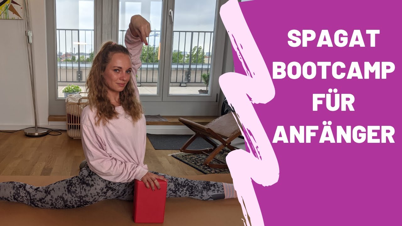 Spagat Bootcamp für Ungelenkige//Spagat Challenge Tag 4