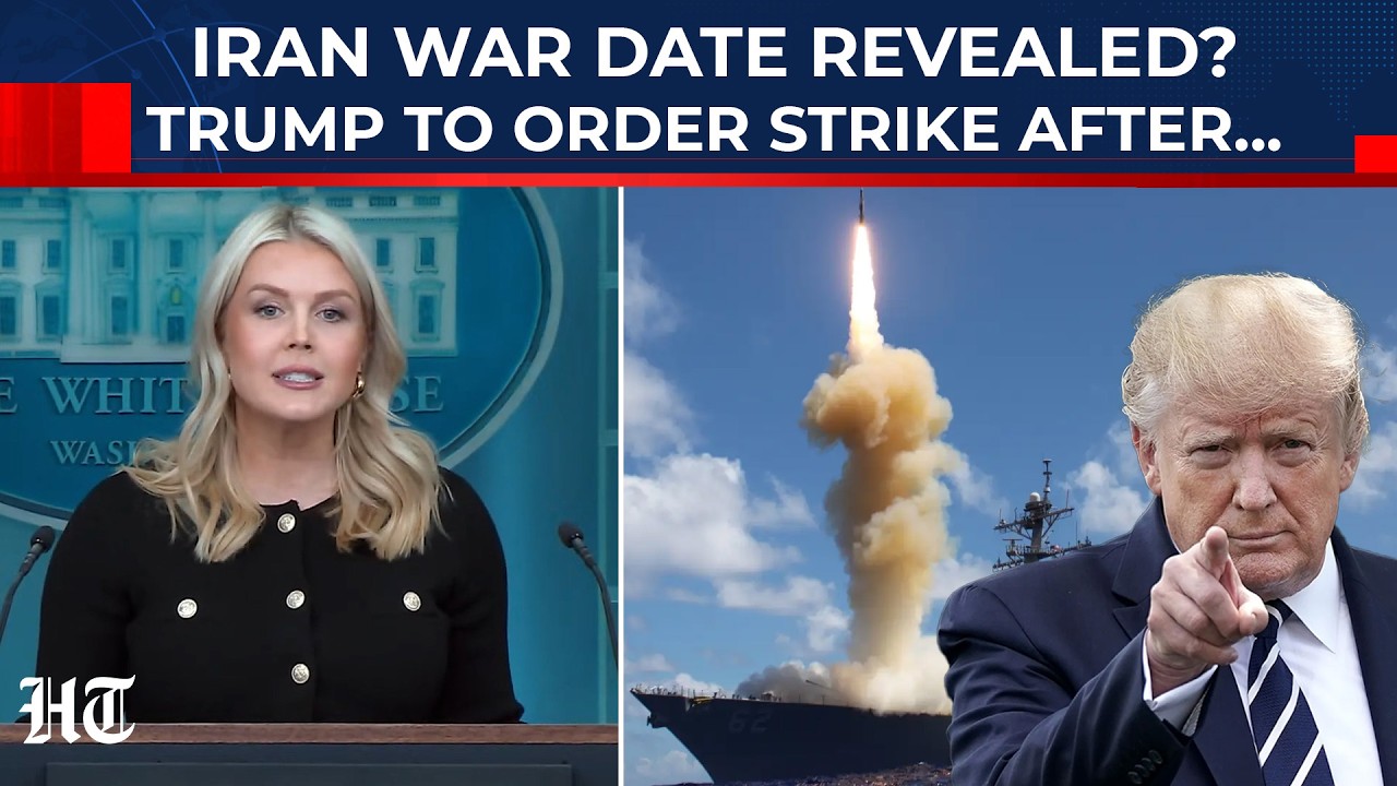 Karoline Reveals Iran War Date? Trump To Launch Strike After...| Khamenei, Hormuz, Ford, Lincoln
