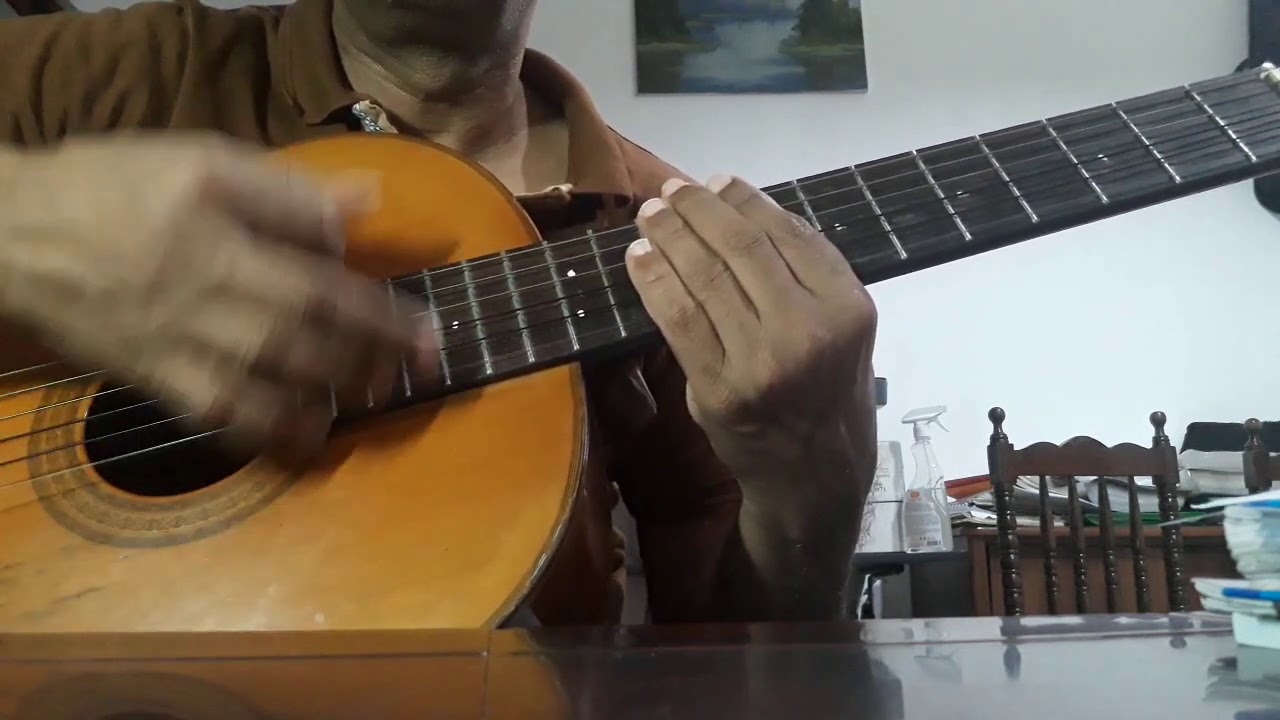 ඈත රන් විමන්(6/8) strumming pattern tutorial in sinhala lesson 5