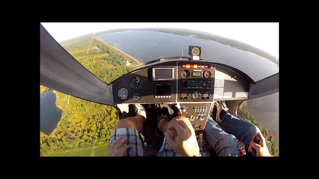 Magni M24 Orion Gyrocopter - In-Flight Performance+Cruising - MagniGyro Canada, LaChute Airport