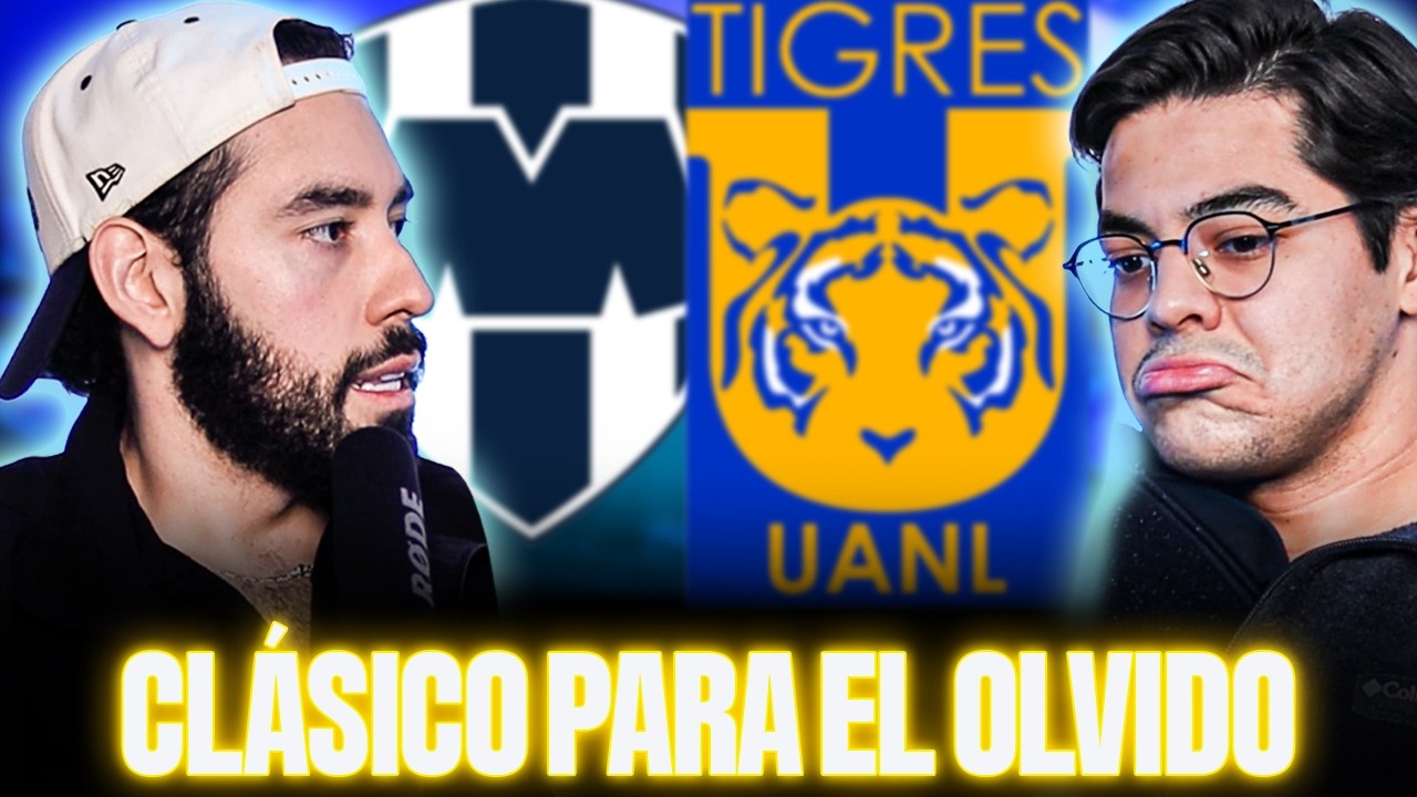 Rayados sin alma en el Clásico: nadie quiso ganarlo hasta el minuto 95