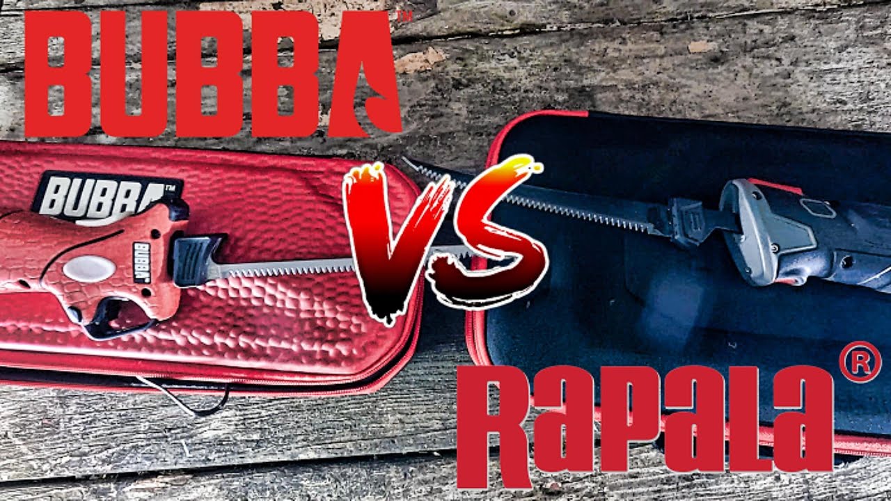 The BEST Electric Knife? (Bubba VS Rapala)