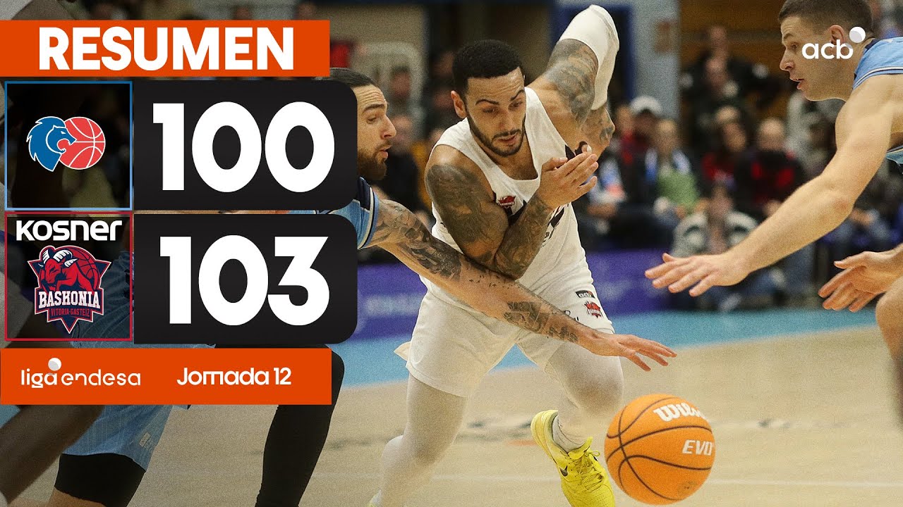 R&iacute;o Breog&aacute;n - Kosner Baskonia (100-103) RESUMEN | Liga Endesa 2025-26