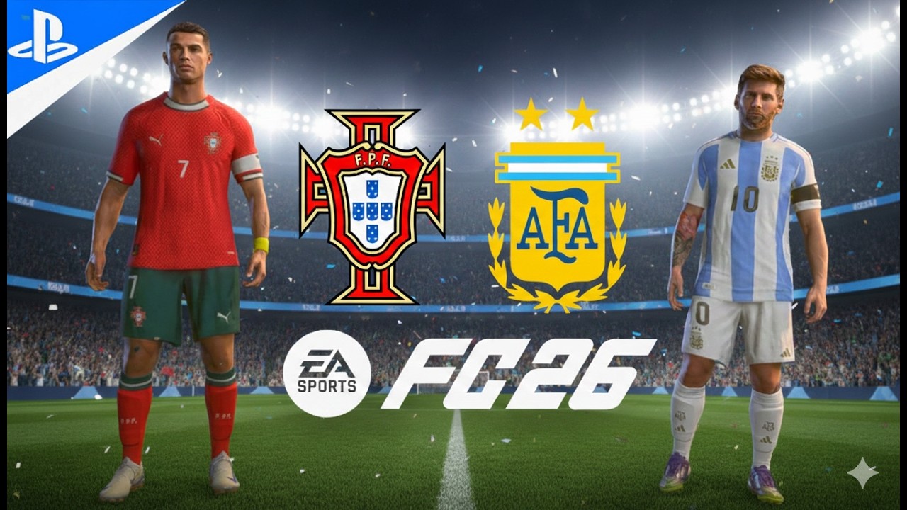 Ronaldo vs Messi: FC 26 - Portugal vs Argentina 2026 FIFA World Cup