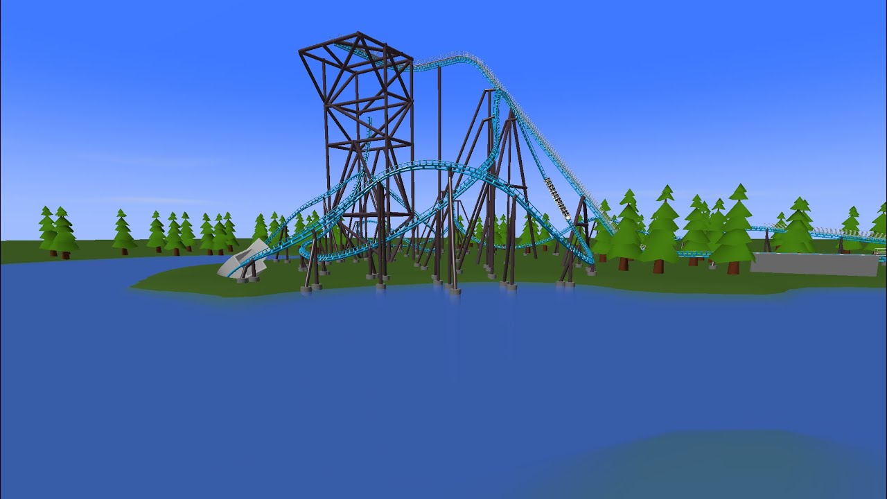 Acrophobia first ever tilt coaster in ultimate coaster 3 