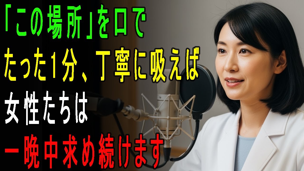女性が喜ぶ“秘められた場所”｜覚えておけばその夜が劇的に変わる！｜人生の教訓 ｜長生きの知恵｜オーディオブック
