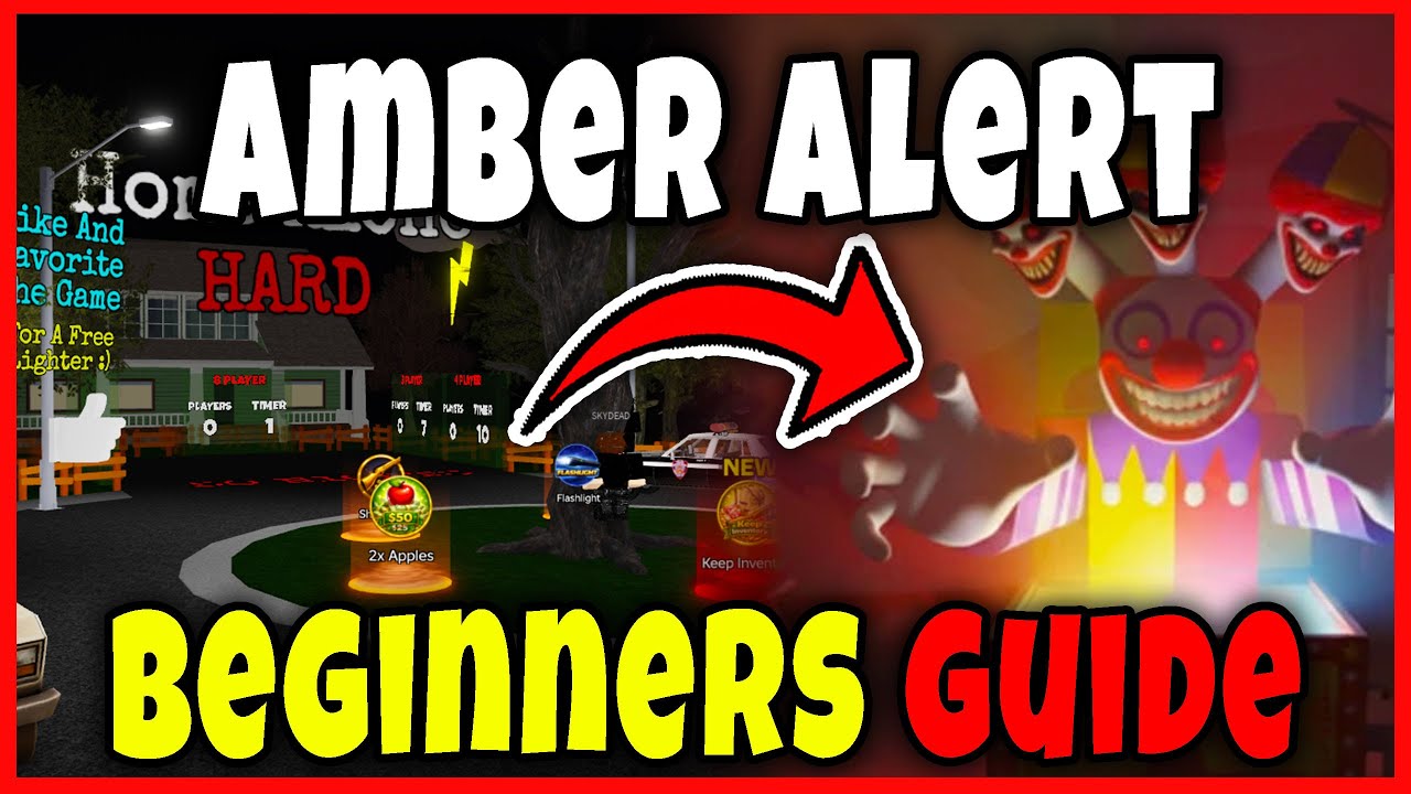 BEGINNERS GUIDE (how to PLAY, CONTROLS, DEFENDING, SURVIVING, POWER UPS) in AMBER ALERT Roblox