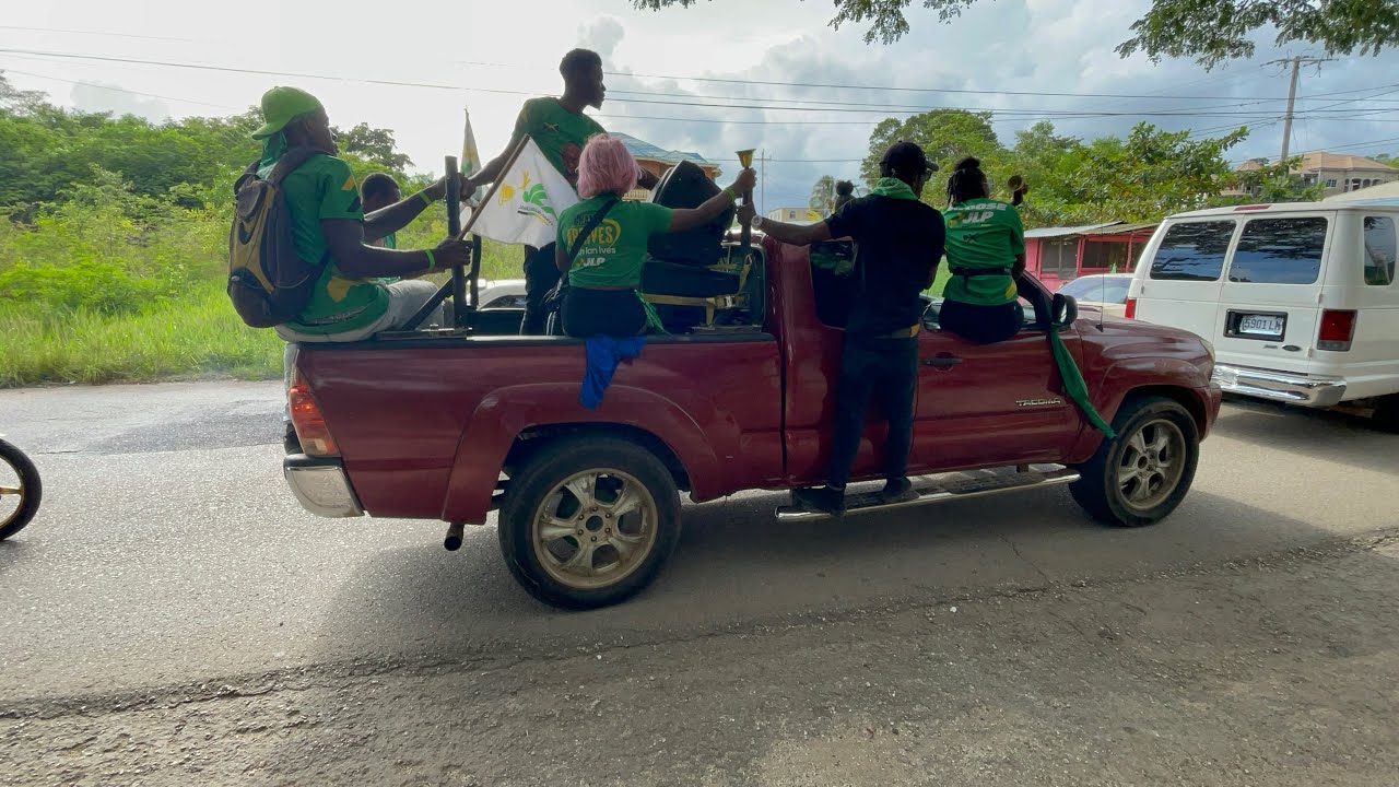 Nomination Day JLP touring St.Elizabeth #Jamaica  18/8/2025