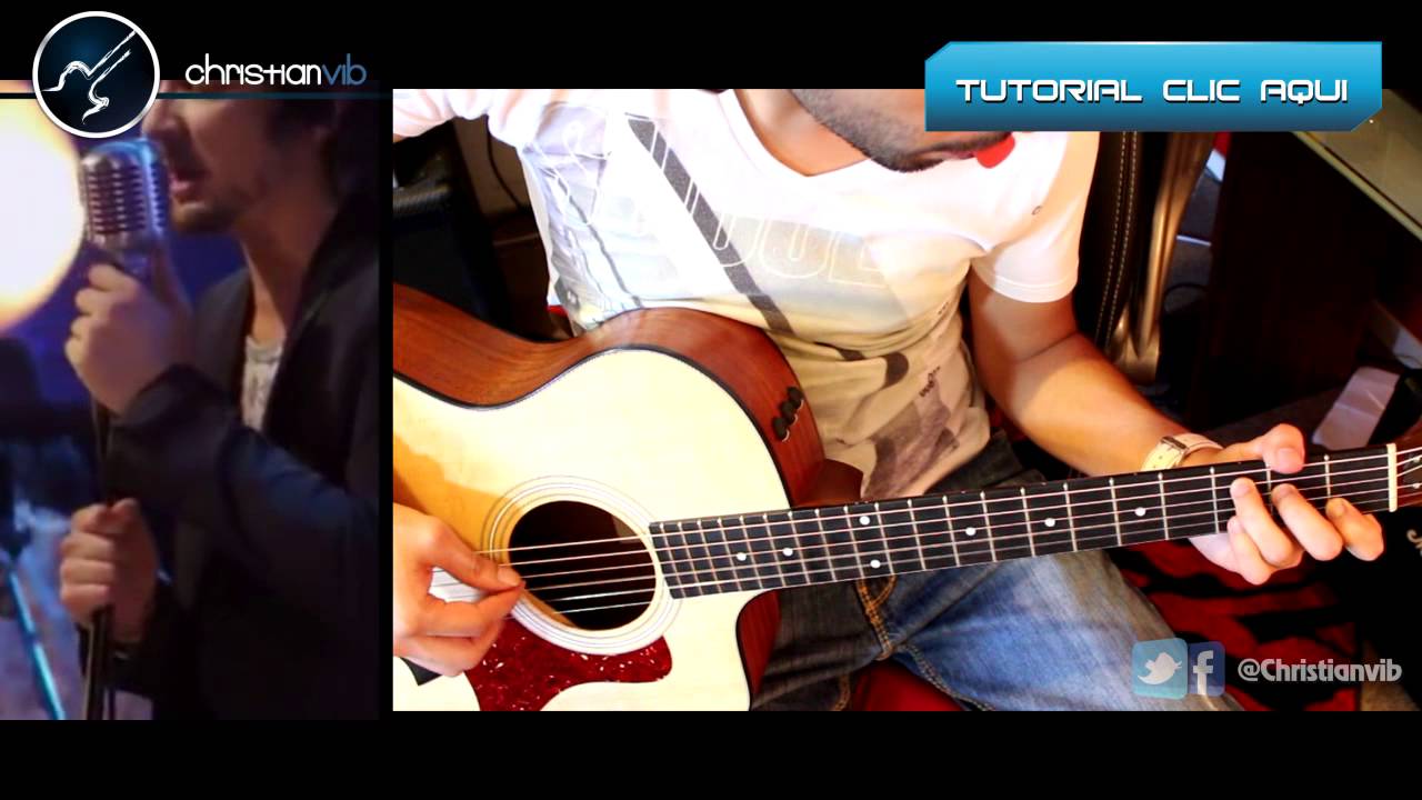Paula Zoe Acustico Cover Guitarra Tutorial Demo Christianvib