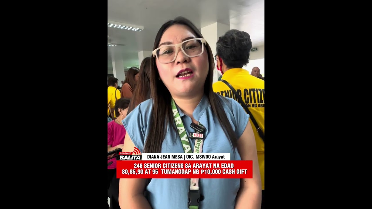 Lolot Lola sa Arayat Pampanga, Tumanggap ng ₱10K Cash Gift