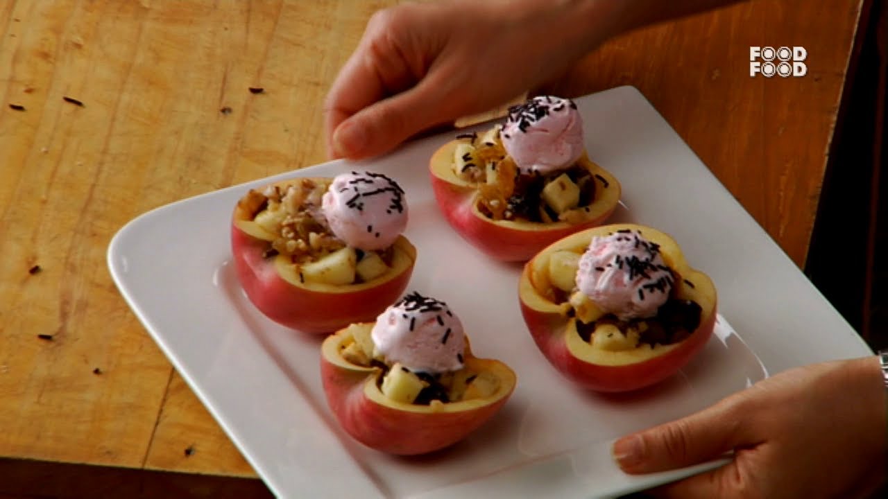 Stuffed Apple Boats - Mummy Ka Magic